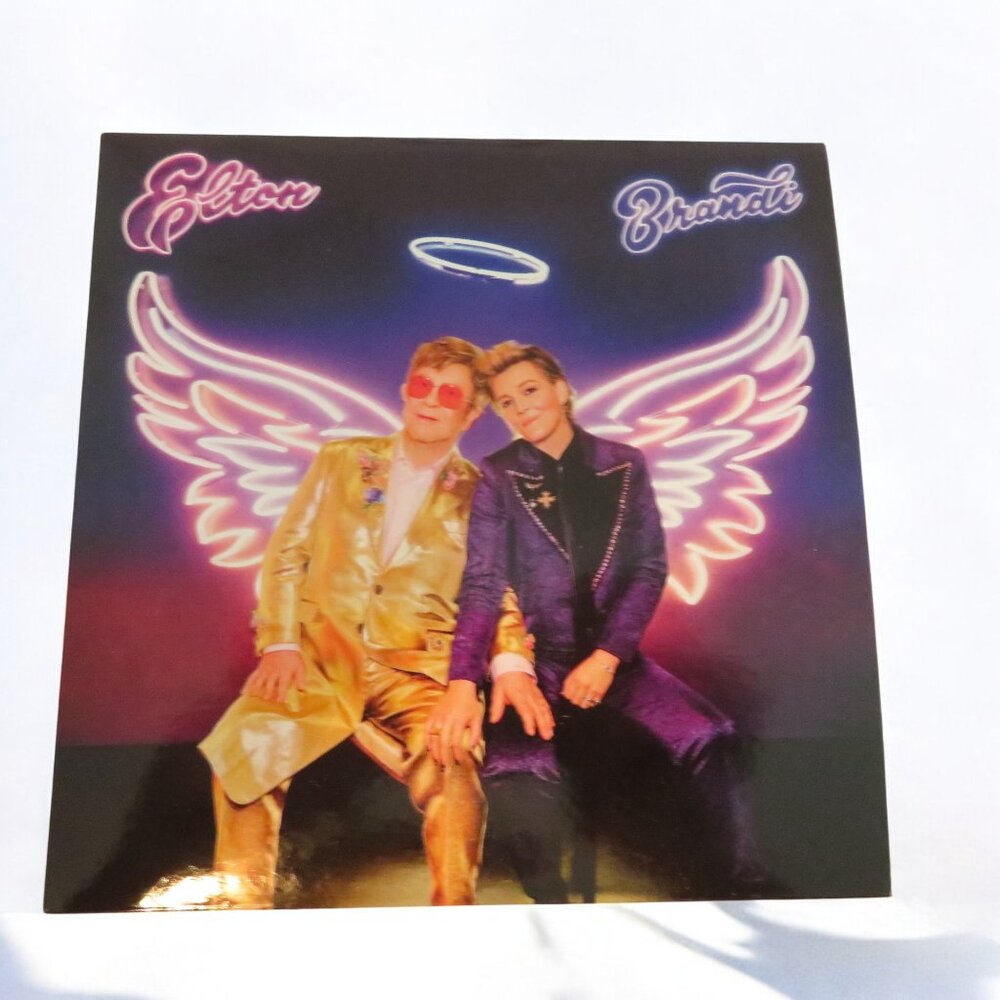Elton John & Brandi Carlile- Who Believes in Angels? (Delux) (B&N Excl) CD & DVD - Picture 3 of 7